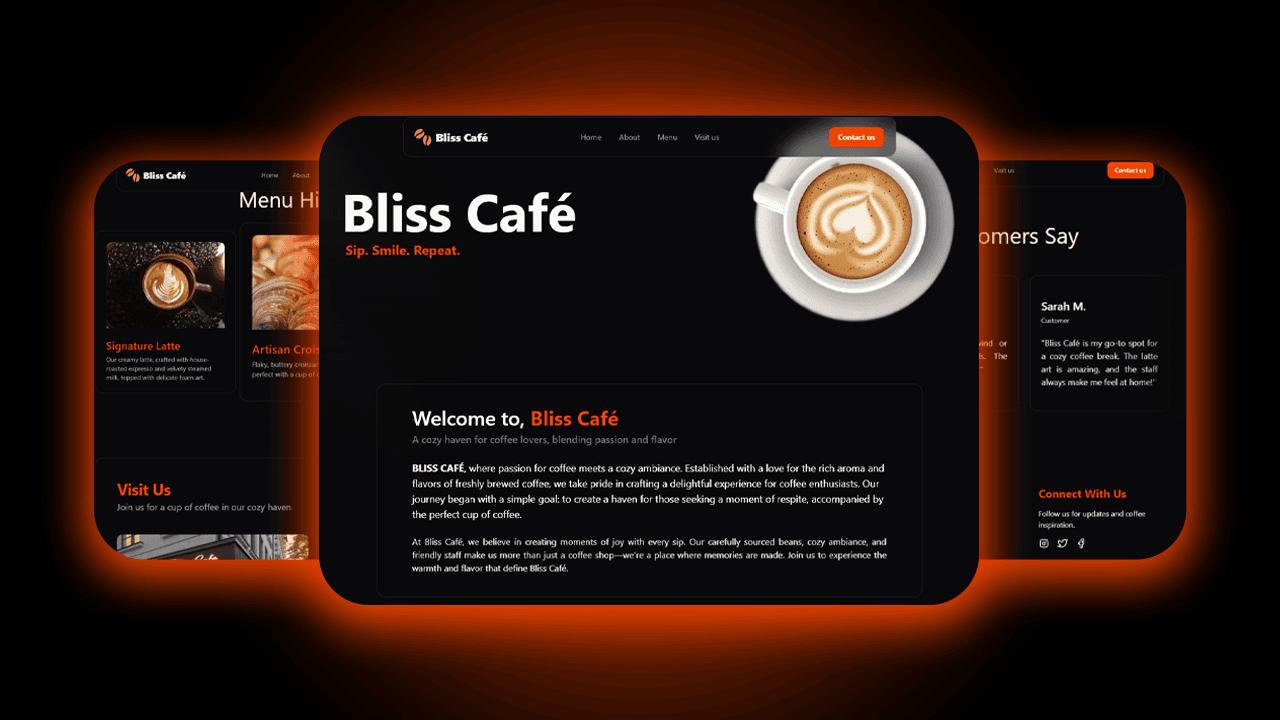 Bliss Café – Coffee Shop 